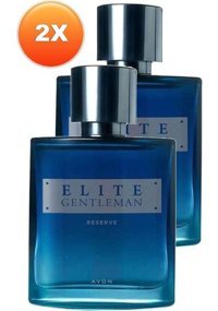Avon Elite Gentleman EDT Fresh-Meyveli-Odunsu Erkek Parfüm 2x75 ml