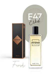 Atena Perfume E47 EDP Bergamot-Fresh-Odunsu Erkek Parfüm 50 ml
