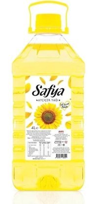 Safya Pet Ayçiçek Yağı 4 Lt