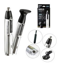 Insua HD-102 Burun Kulak 2 Başlıklı Kuru Tıraş Makinesi
