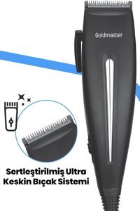 Goldmaster GM-8174 Saç Sakal Tek Başlıklı Kuru Tıraş Makinesi