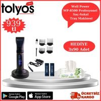 Well Power WP-8500 Saç Sakal Tek Başlıklı Kuru Tıraş Makinesi