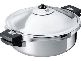 Kuhn Rikon Duromatic Clipso Kapak Thermo Kapsül 5 lt Düdüklü Tencere Gri