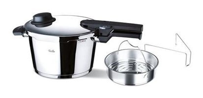 Fissler Vitavit Comfort Clipso Kapak Çelik 5 lt Düdüklü Tencere Siyah