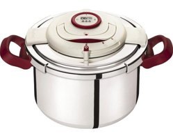Tefal Clipso Plus Precision Clipso Kapak İndüksiyon 6 lt Düdüklü Tencere Siyah
