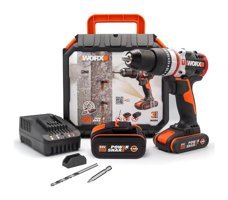 Worx WX354.1 20 V 4 Ah Kömürsüz Darbeli Çift Akülü Vidalama Makinesi