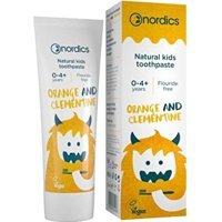 TheLifeCo Nordics Portakal Mandalina Organik Florürsüz 0-4 Yaş Çocuk Diş Macunu 50 ml