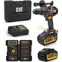 Cat DX13BA 18 V 5 Ah Kömürsüz Darbeli Çift Akülü Vidalama Makinesi