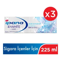 İpana 3D White Luxe Naneli Florürlü Diş Macunu 3x75 ml