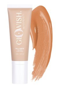 Huda Beauty Glowish Multidew Vegan Skin Tint Su Bazlı Vegan Likit Tüp Fondöten 40 ml 05 Medium