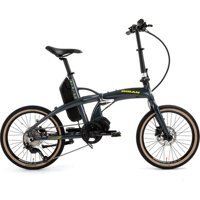 Bisan E-Folding Strike 250 W 100 Km 20 Jant 9 Vites Katlanır Elektrikli Bisiklet Gri