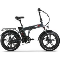RKS XS25 Pro 750 W 20 Jant 7 Vites Elektrikli Bisiklet Siyah