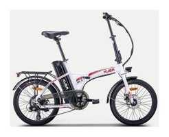 Kuba Speedliht Pro 250 W 35 Km 20 Jant 6 Vites Elektrikli Bisiklet Beyaz