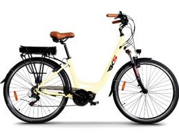 RKS YS 8 250 W 60 Km 20 Jant 7 Vites Elektrikli Bisiklet Beyaz