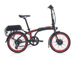 Carraro Ego 2.1 250 W 28 Jant 7 Vites Katlanır Elektrikli Bisiklet Siyah