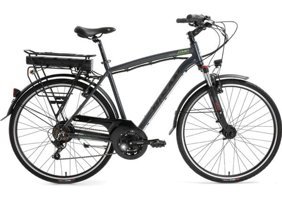 Bisan Comet 250 W 150 Km 28 Jant 21 Vites Elektrikli Şehir / Tur Bisikleti Gri