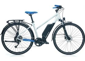 Carraro E-Time Venüs 250 W 60 Km Elektrikli Şehir / Tur Bisikleti Gri-Mavi