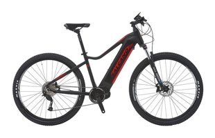 Salcano Cappadocia 5 250 W 45 Km 20 Jant 7 Vites Elektrikli Bisiklet Siyah-Kırmızı