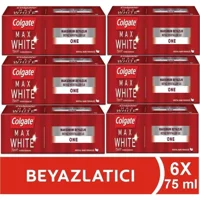 Colgate Visible White One Nane Ferahlığı Florürlü Diş Macunu 6x75 ml