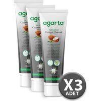 Agarta Hindistan Cevizi Organik Florürsüz Diş Macunu 3x100 ml