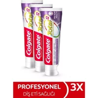 Colgate Total Profesyonel Naneli Florürlü Diş Macunu 3x50 ml