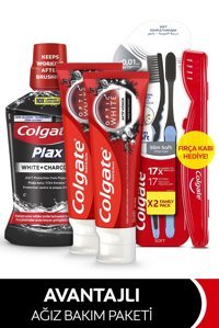 Colgate Optic White Charcoal Kömürlü Florürlü Diş Macunu 2x75 ml