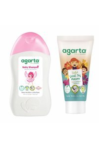 Agarta Misvak Florürsüz Çocuk Diş Macunu 25 ml + Kız Çocuklarına Özel Bakım Şampuanı