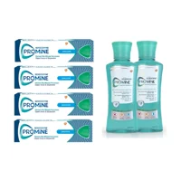 Sensodyne Promine Çoklu Etki Naneli Florürlü Diş Macunu 4x75 ml