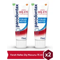 Parodontax Ferah Nefes Florürlü Diş Macunu 2x75 ml