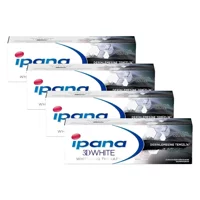 İpana 3 Boyutlu Beyazlık Terapi Charcoal Naneli Florürlü Diş Macunu 4x75 ml