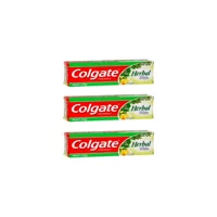 Colgate Bitkisel Beyaz Naneli Limonlu Florürlü Diş Macunu 3x100 ml