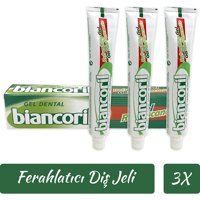 Biancoril Refreshing Toothgel Naneli Florürlü Diş Macunu 3x75 ml