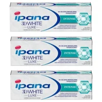 İpana 3D White Luxe Intense Naneli Florürlü Diş Macunu 3x75 ml