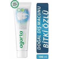 Agarta Bitki Özlü Bitki Özlü Organik Florürsüz Diş Macunu 100 ml