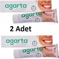 Agarta Bitki Özlü Florürsüz Diş Macunu 2x100 Ml