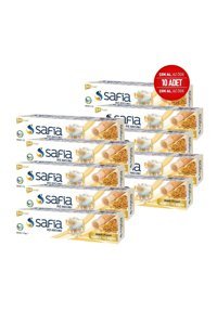 Safia Organik Florürsüz Diş Macunu 10x75 gr