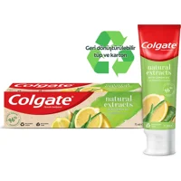 Colgate Natural Extracts Limon Yağlı Florürlü Diş Macunu 75 ml
