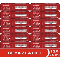 Colgate Visible White One Nane Ferahlığı Florürlü Diş Macunu 12x75 ml