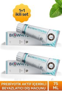 Blanco Claro Prebiyotik Aktif Içerikli Aloa Vera Organik Florürlü Diş Macunu 2x75 ml