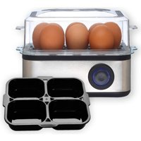 Venga VG Ek 3000 8'li 500 W Çelik Inox Yumurta Haşlayıcı