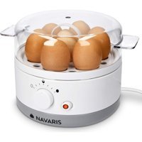 Navaris 7'li 350 W Plastik Beyaz Yumurta Haşlayıcı