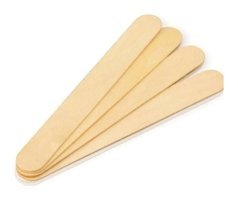 Sattım Ahşap 100 Adet Ağda Spatulası