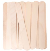 Makerstep Ahşap 100 Adet Ağda Spatulası