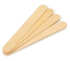 Trade Jam Ahşap 100 Adet Ağda Spatulası