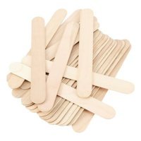 Mırıl Shop Ahşap 100 Adet Ağda Spatulası