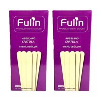 Fulin Ahşap 2x100 Adet Ağda Spatulası