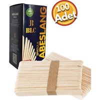 Blc Ahşap 100 Adet Ağda Spatulası