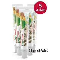 Farmasi Eurofresh Misvaklı Florürsüz Diş Macunu 5x25 gr
