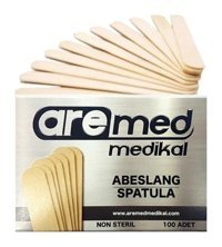 Aremed Abeslang 10x100 Adet Ağda Spatulası