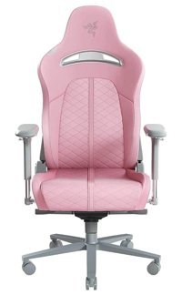 Razer Enki Quartz 4D Suni Deri Oyuncu Koltuğu Pembe